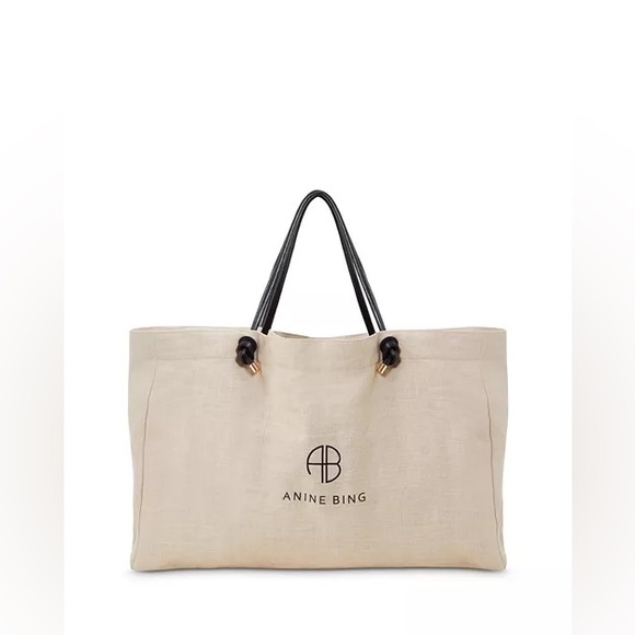 Anine Bing Large Saffron Tote - Picture 2 of 13